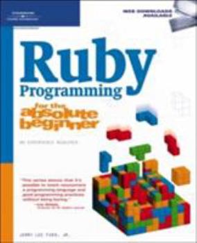 Paperback Ruby Programming for the Absolute Beginner Book