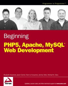 Paperback Beginning PHP5, Apache, and MySQL Web Development Book
