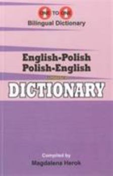 Paperback English-Polish & Polish-English One-to-One Dictionary (exam-suitable) Book