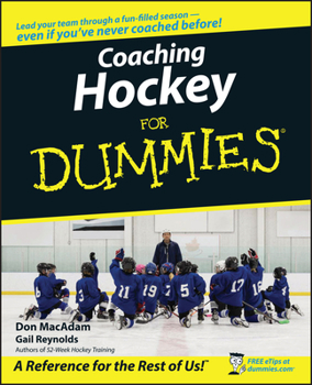Paperback Coaching Hockey for Dummies Book