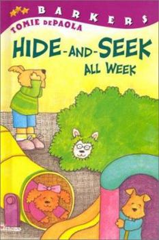 Hardcover Hide-and-Seek All Week (All Aboard Reading) Book