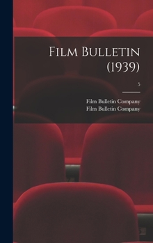 Hardcover Film Bulletin (1939); 5 Book