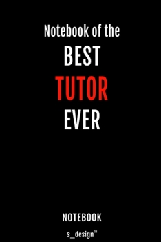 Notebook for Tutors / Tutor: awesome handy Note Book [120 blank lined ruled pages]