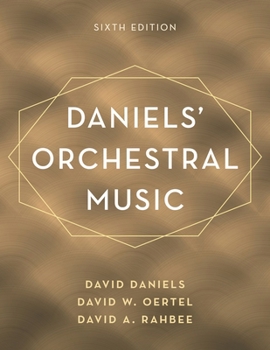 Hardcover Daniels' Orchestral Music Book