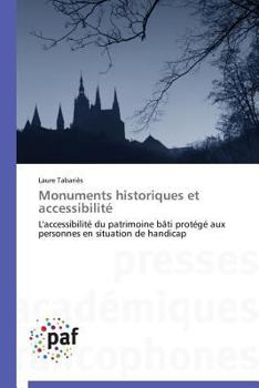 Paperback Monuments Historiques Et Accessibilité [French] Book