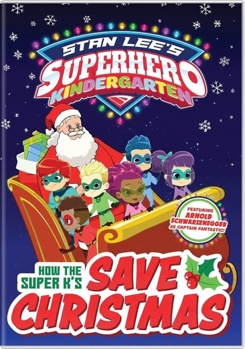 DVD Superhero Kindergarten: How Super K's Save Christmas Book