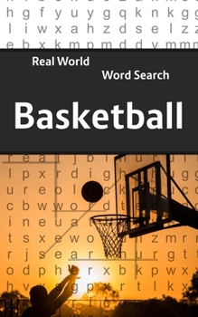 Paperback Real World Word Search: Basketball Book