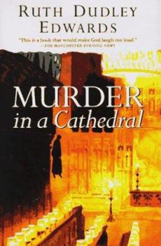 Hardcover Murder in a Cathedral [Large Print] Book