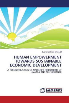 Paperback Human empowerment towards sustainable economic development Book