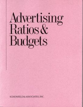 Paperback Advertising Ratios & Budgets, 2012 edition Book