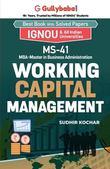 Paperback MS-41 Working Capital Management Book