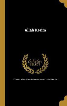 Hardcover Allah Kerim Book