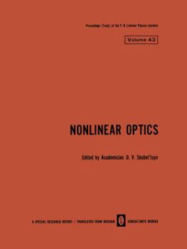 Paperback Nonlinear Optics Book