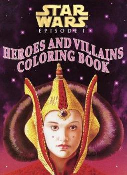 Paperback Heroes and Villains Coloring Book