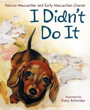 Hardcover I Didn't Do It Book