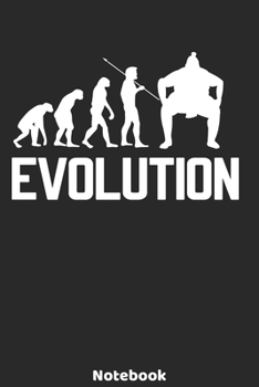 Evolution Notebook: Sumo Evolution Design - 120 ruled Pages 6'x9'. Journal for Player, Referees and Coaches. Writing Book for your training, your ... Fans and Lovers for Christmas or Birthdays.
