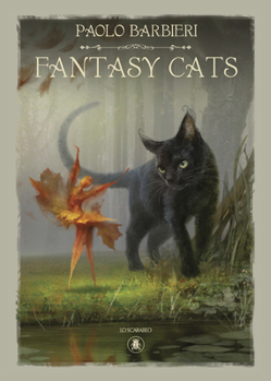 Hardcover Barbieri Fantasy Cats Book