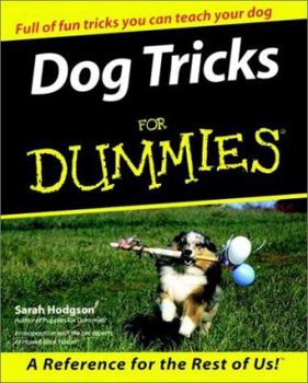 Paperback Dog Tricks for Dummies Book