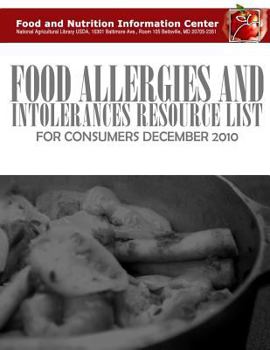 Paperback Food Allergies and Intolerances Resource List for Consumers Book