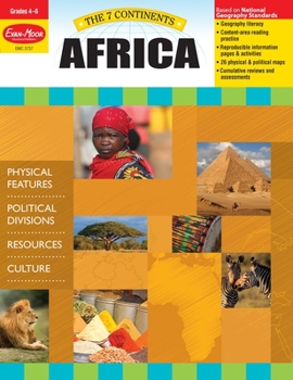 Paperback 7 Continents: Africa, Grade 4 - 6 Teacher Resource Book