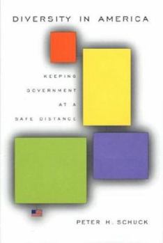 Hardcover Diversity in America: Keeping Government at a Safe Distance Book