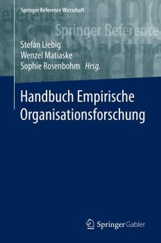 Hardcover Handbuch Empirische Organisationsforschung [German] Book