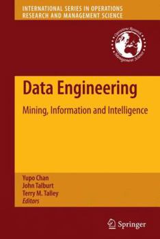 Paperback Data Engineering: Mining, Information and Intelligence Book