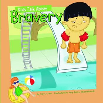 Hardcover Kids Talk about Bravery Book