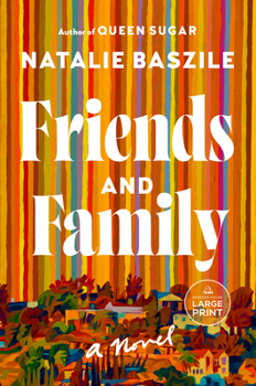 Paperback Friends and Family [Large Print] Book