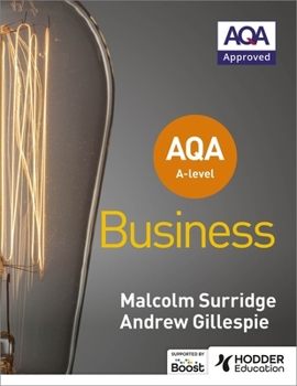 Paperback AQA A-level Business (Surridge and Gillespie) Book
