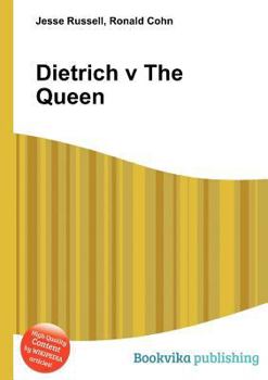Paperback Dietrich V the Queen Book