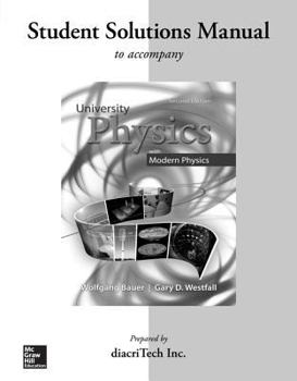 Paperback Student Solutions Manual for University Physics Book