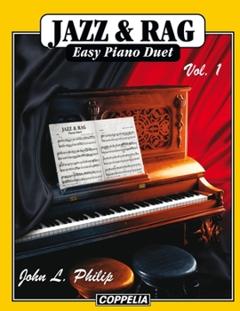 Paperback Jazz and Rag Piano Duet vol. 1 [French] Book