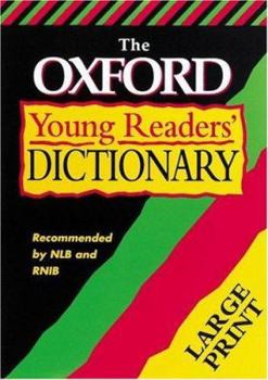 Hardcover Oxford Young Readers' Dictionary [Large Print] Book