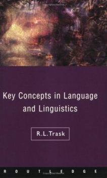 Paperback Language and Linguistics: The Key Concepts Book