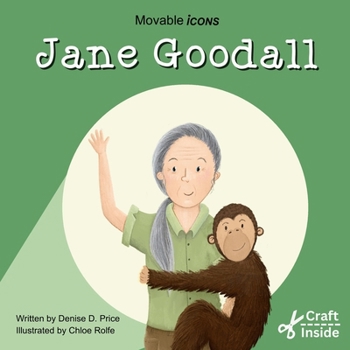 Paperback Jane Goodall: Global Icon for Animals & Nature Book