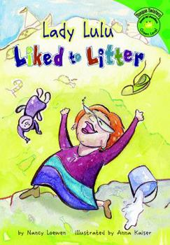 Library Binding Lady Lulu Liked to Litter Book