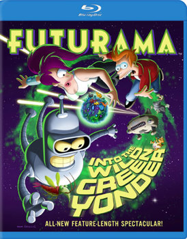 Blu-ray Futurama: Into the Wild Green Yonder Book