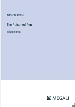 Paperback The Poisoned Pen: in large print Book