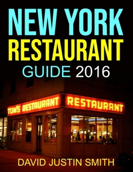 Paperback New York Restaurant Guide 2016 Book