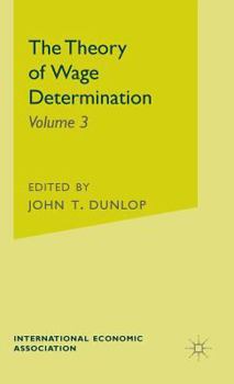 Hardcover The Theory of Wage Determination Book