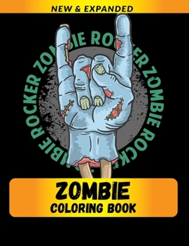 Paperback Zombie Coloring Book: Best Gift for Adults & Kids, A Fun Coloring Gift Book for Animals Lovers & Adults Book