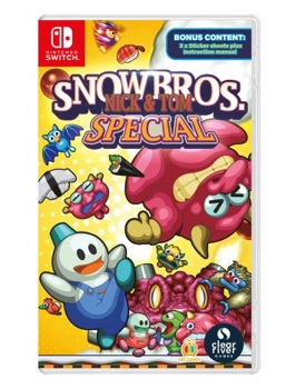Game - Nintendo Switch Snow Bros Nick & Tom Special (w/Stickers & Manual) Book