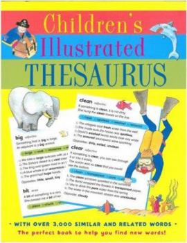 Hardcover Childrens Illustrated Thesaurus Book