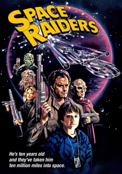 DVD Space Raiders Book