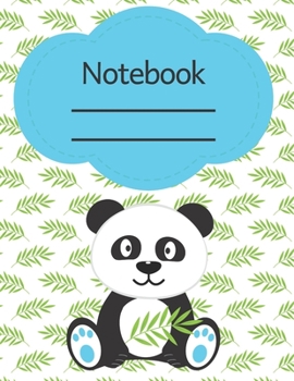 Notebook: Lined Notebook Journal - 120 pages - Standart (8.5 x 11 inches) Panda Edition