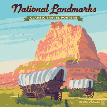 Calendar National Landmarks (Adg) 2026 Wall Calendar Book