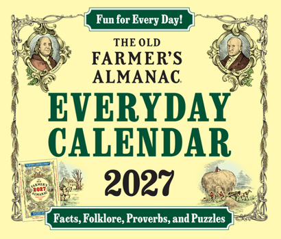 Misc. The 2027 Old Farmer's Almanac Everyday Box Calendar Book