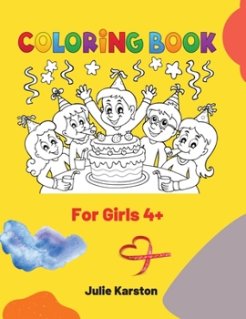 Paperback Coloring Book for Girls Ages 4-8: Color and activity book Coloring Book for Girls Ages 4-8 Educational Activity Book for Kids Book