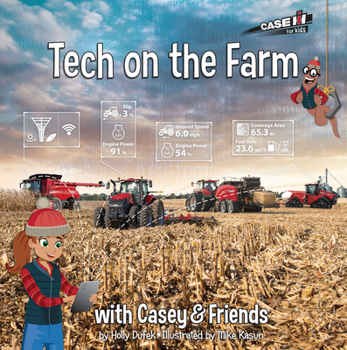 Hardcover Tech on the Farm: With Casey & Friends Book